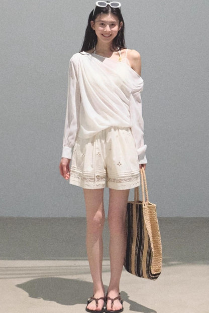 Summer Rome Cut-Out Shorts