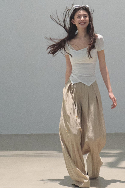 Dewy Square Neck T-Shirt