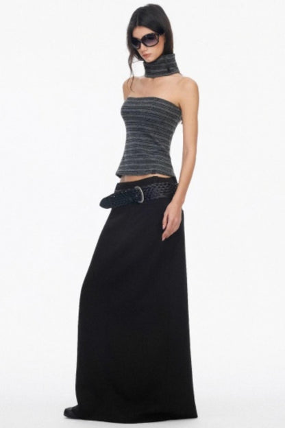 Knitted Bandeau Slim Inner Top