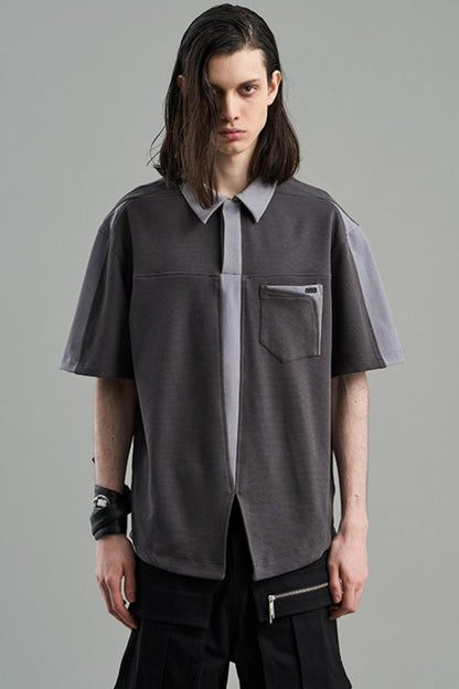 Starry Stitch Polo Shirt