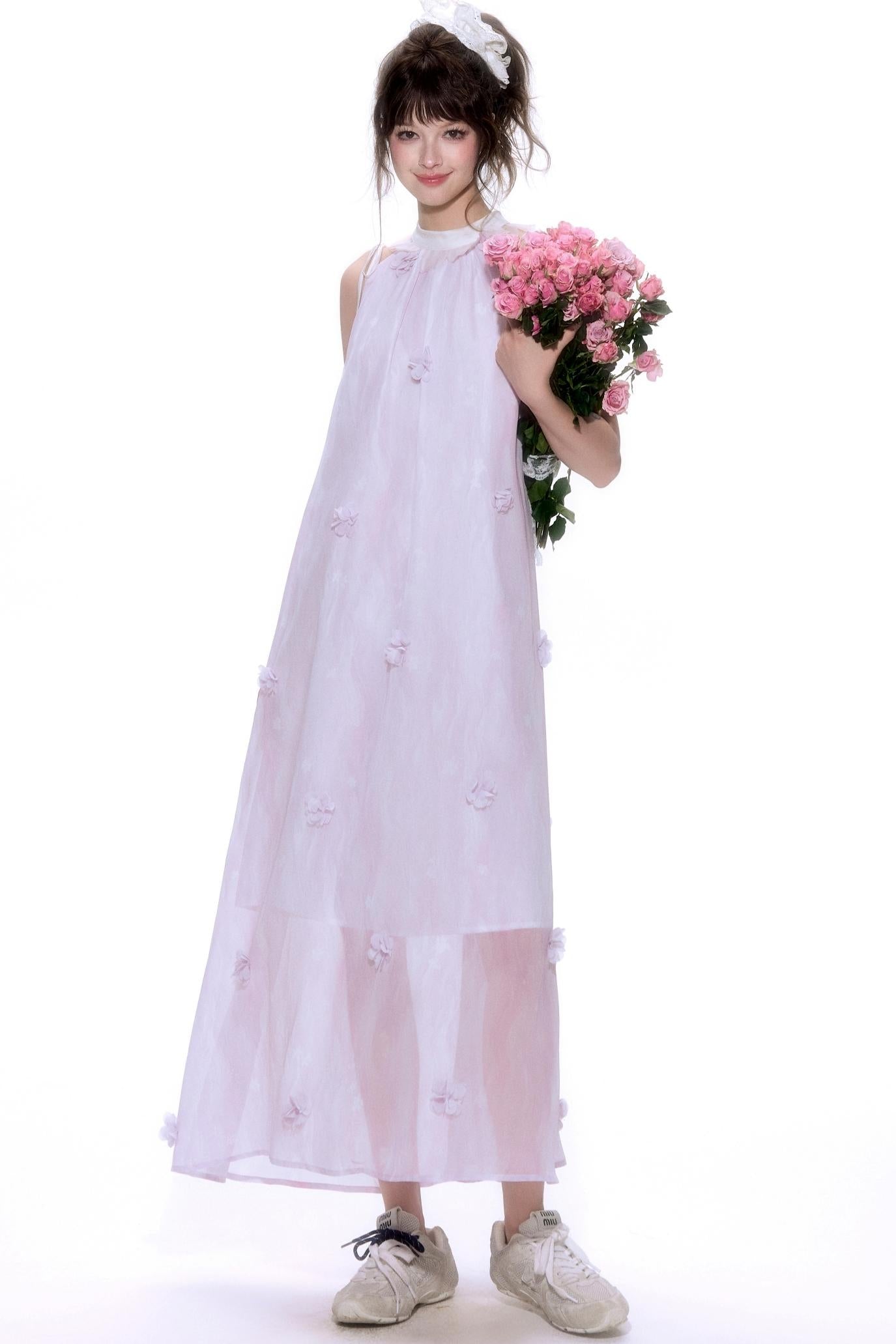 Floral Fairy Chiffon Dress