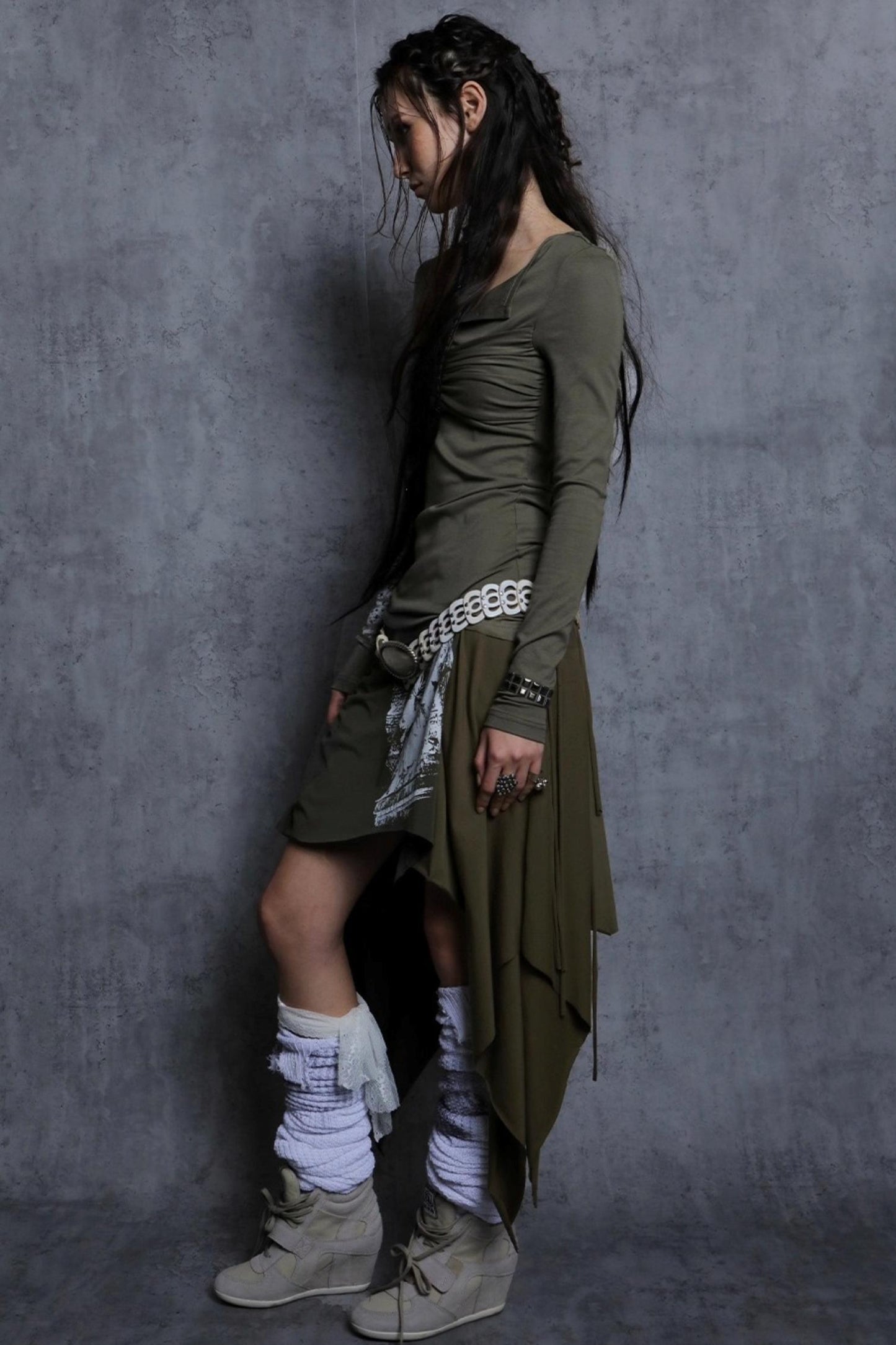 Autumn Original Fringe Wrap Skirt