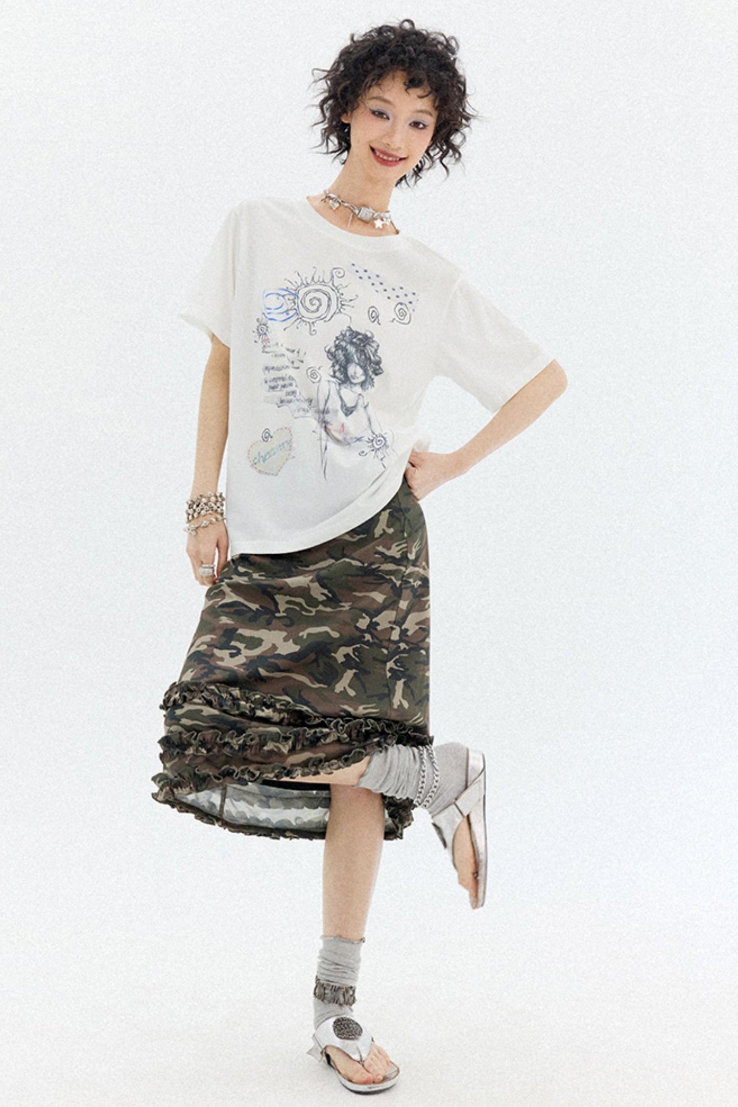 Chemical Retro Girl Tee