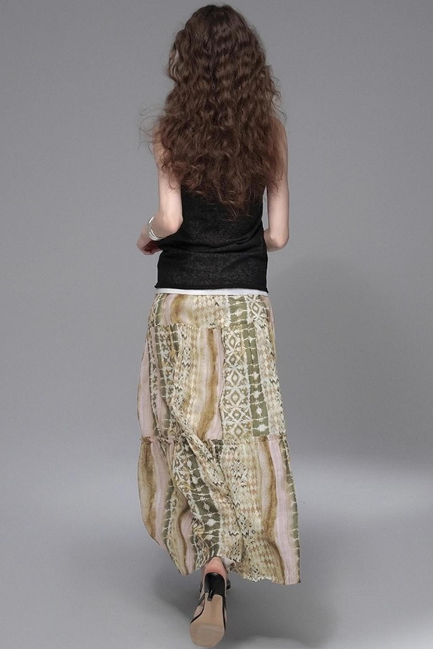 Tri-Color Linen Vest