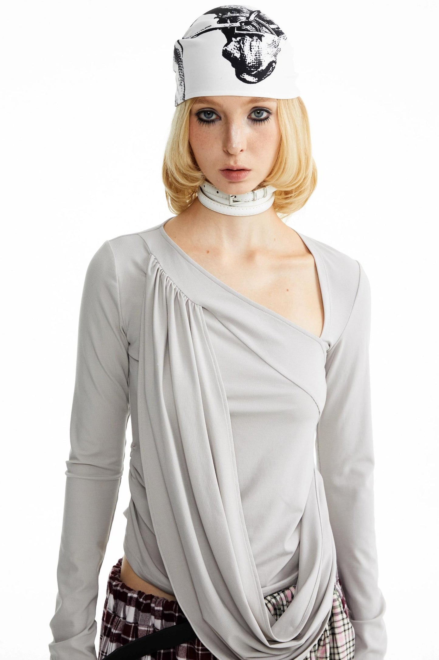 Multicolor Knitted Bandana