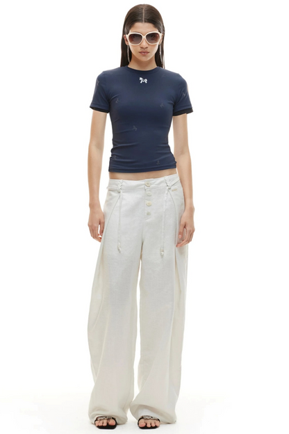 Cloud-Like Knit Little Pony Top