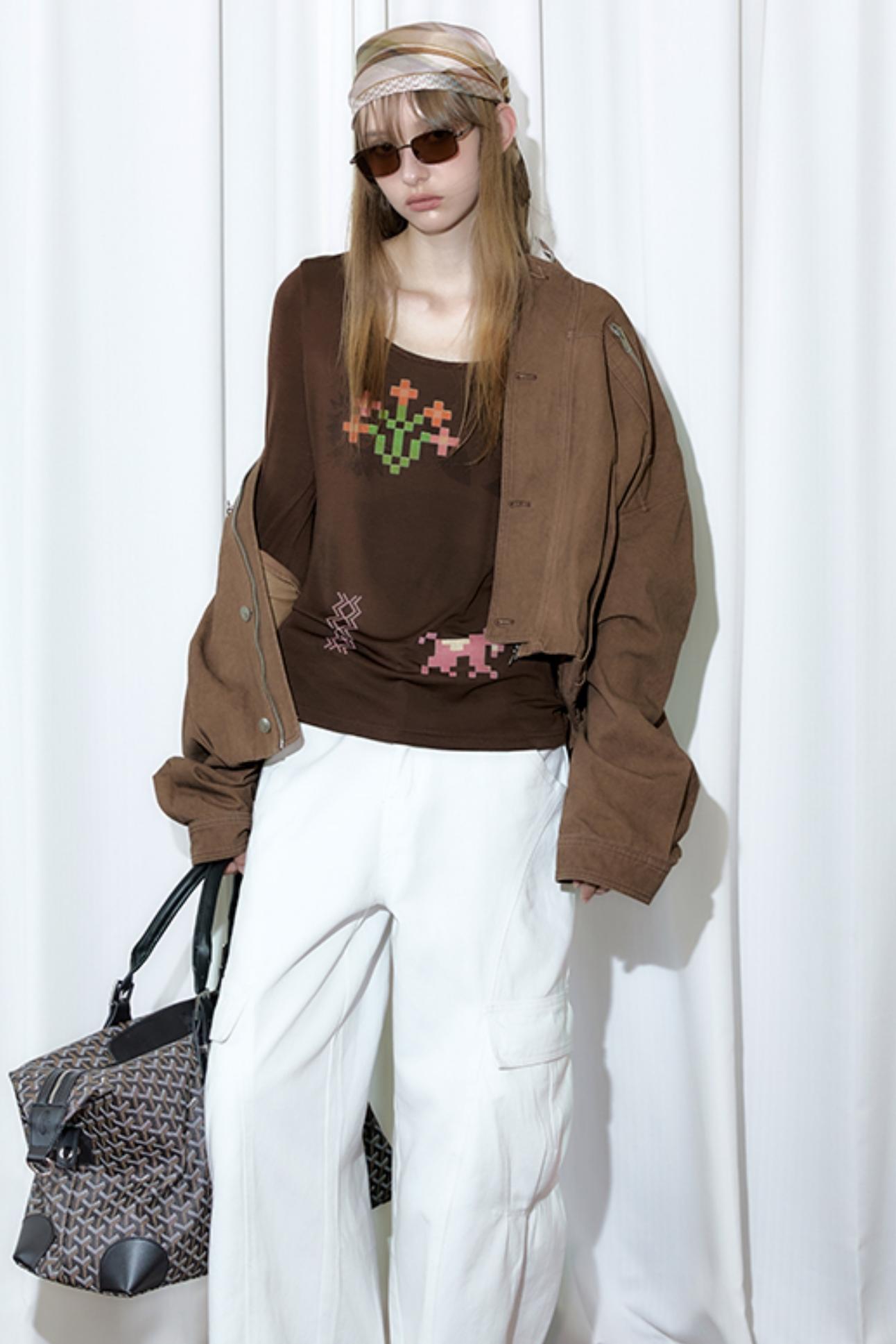 Tailoring Cargo Heavy Jacket