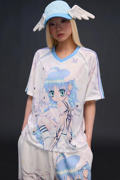 Six-Winged Angel Raglan T-Shirt