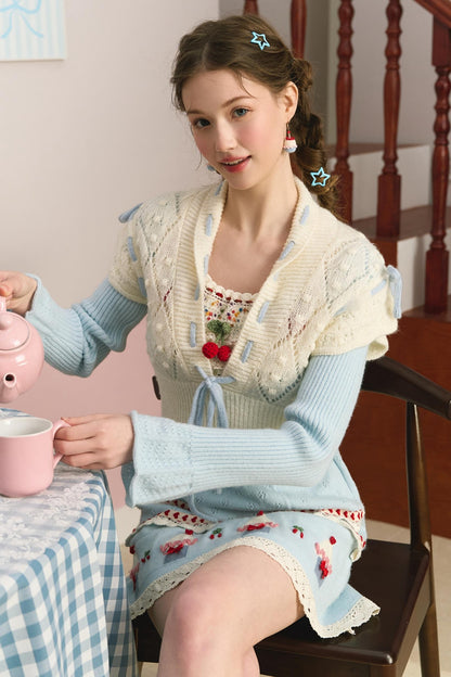 Berry Cake Heavy Work Knit Dress
