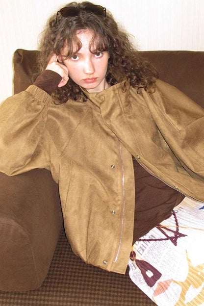 Suede Barcelona Jacket Set-Up