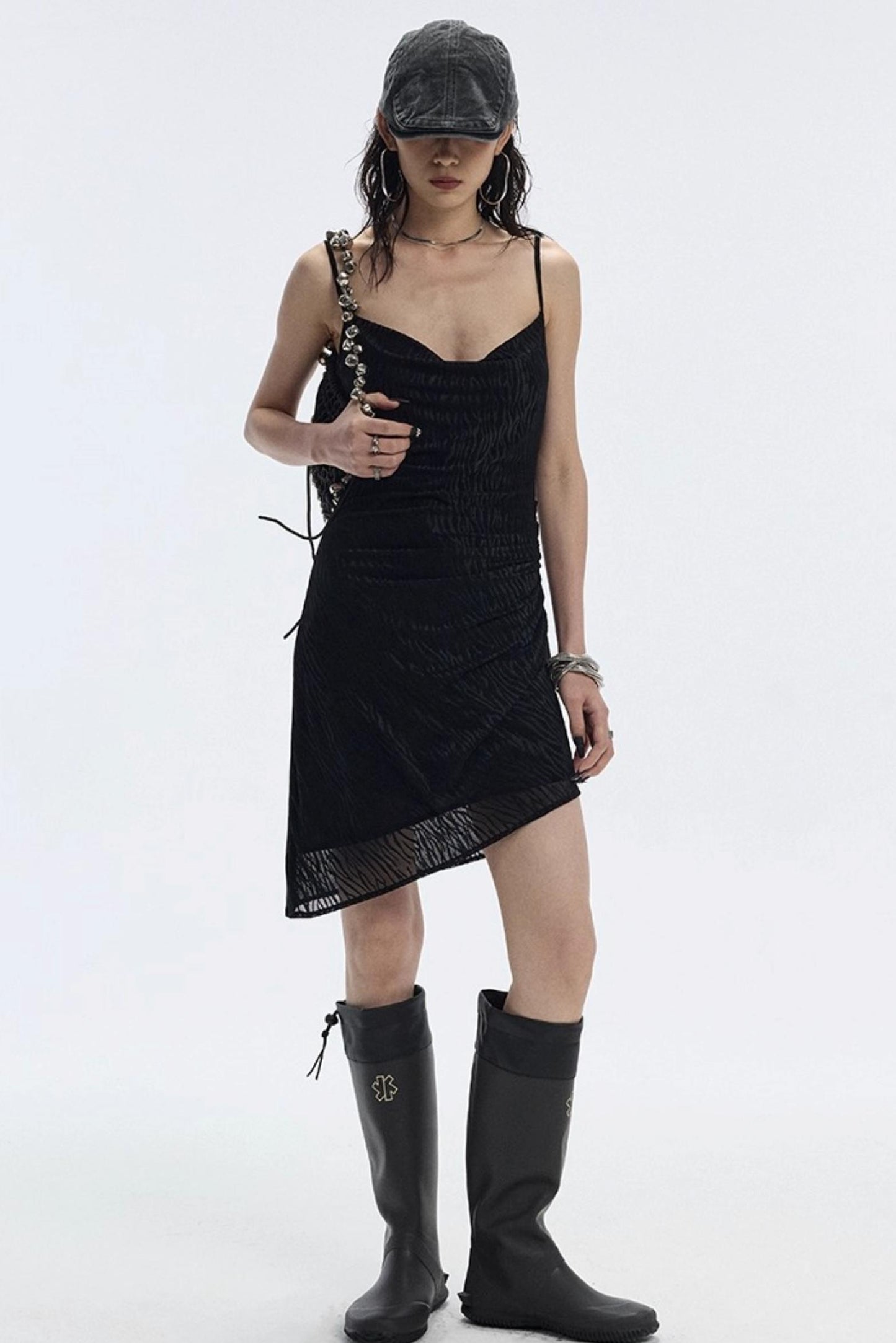 Sparkling Zebra Swing Dress