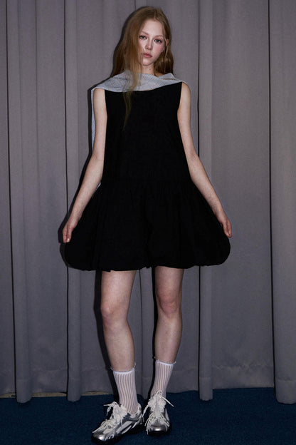 Chic Cloud Hem Dress