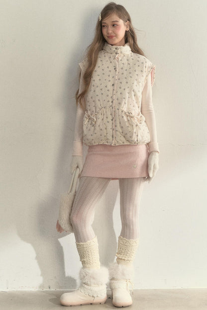 Sunset Floral Corduroy Jacket Set-Up