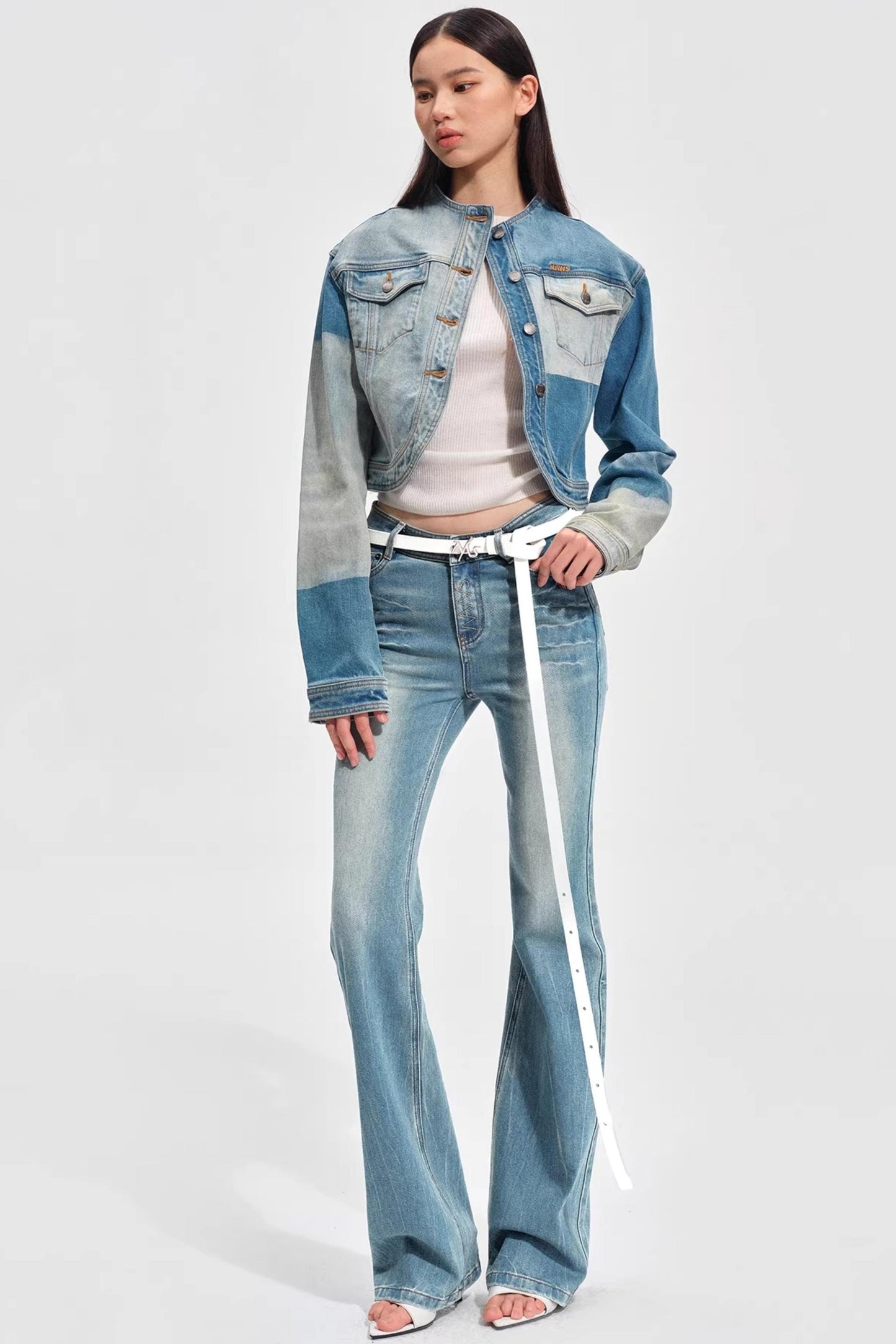 Wave Tencel Denim Pants