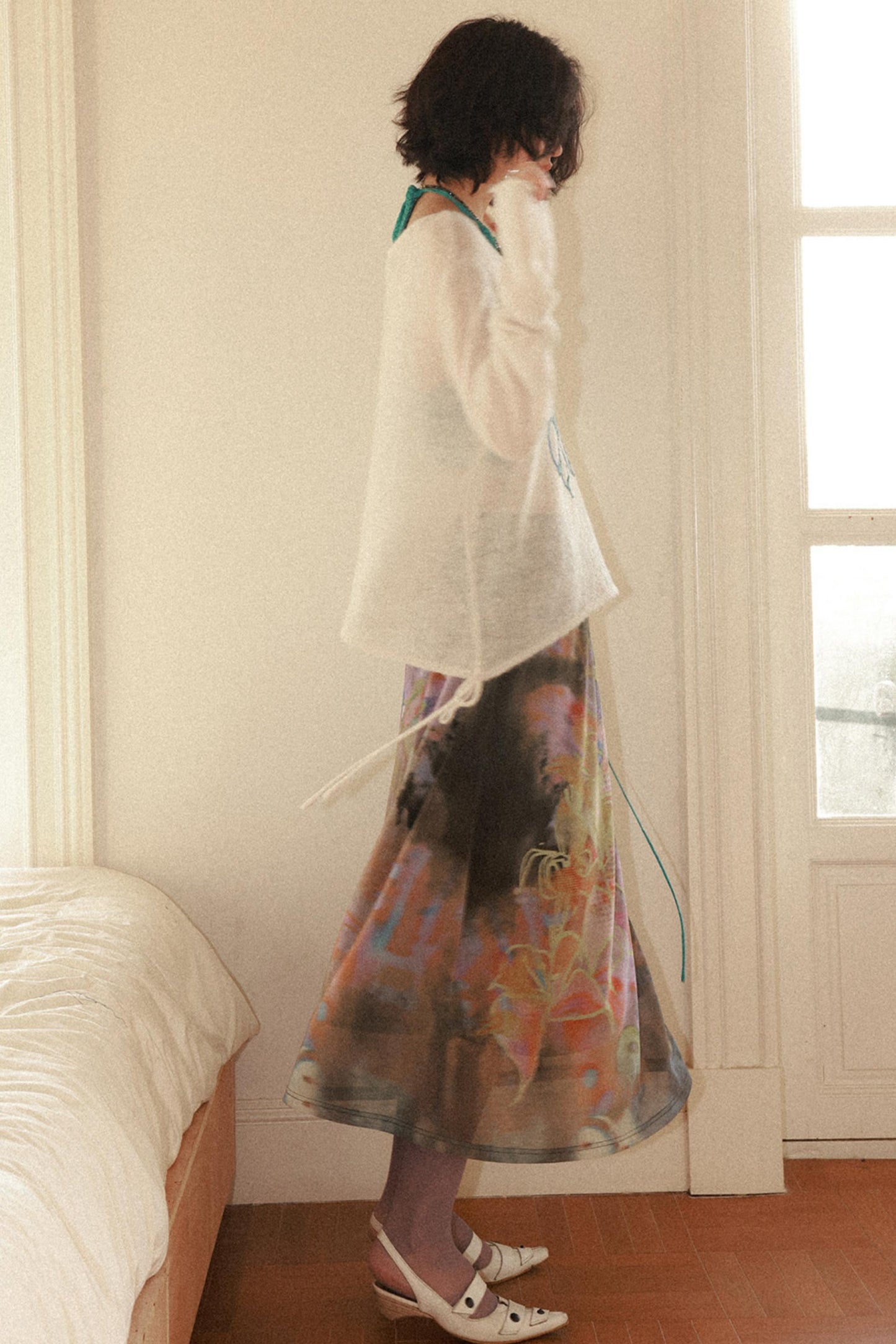 Dawn Dance Mesh Skirt