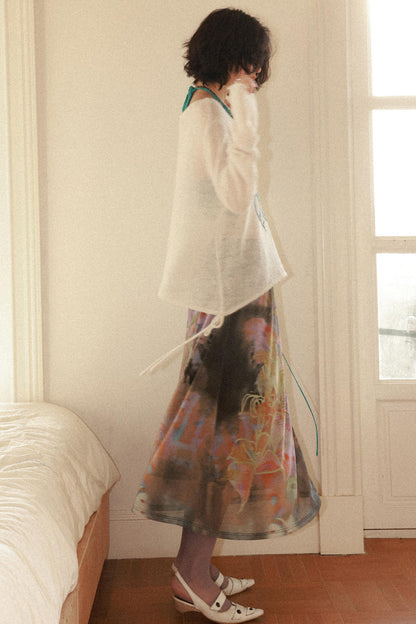 Dawn Dance Mesh Skirt