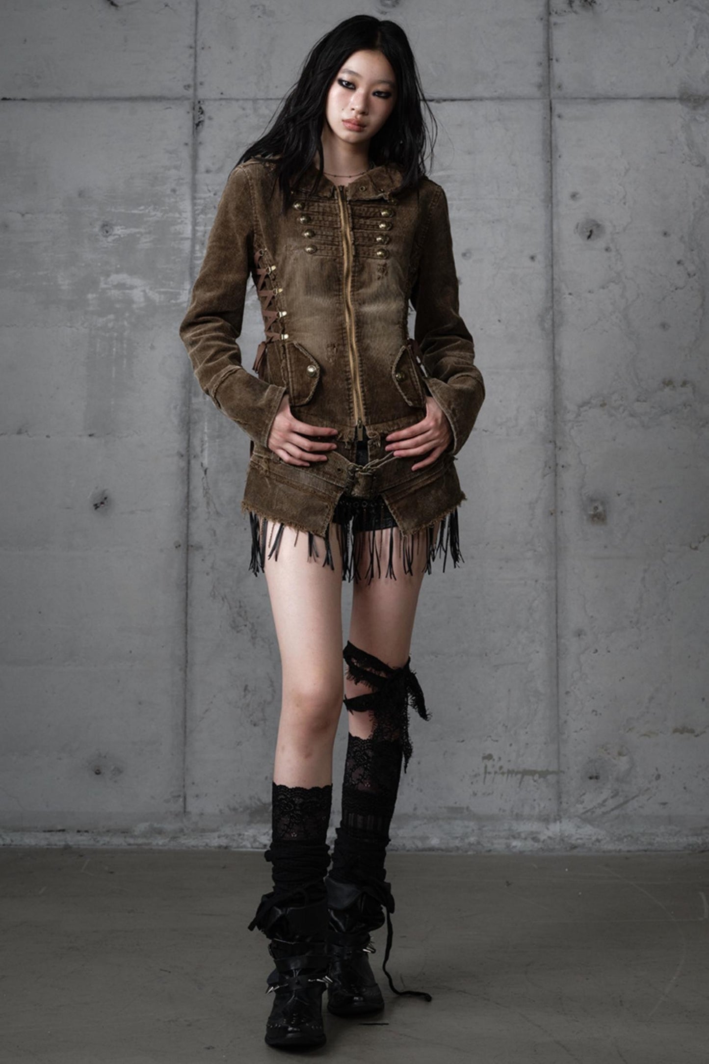 Detachable Slim Hooded Jacket