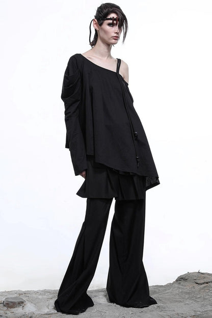 One World Contemplation Long-sleeved T-shirt