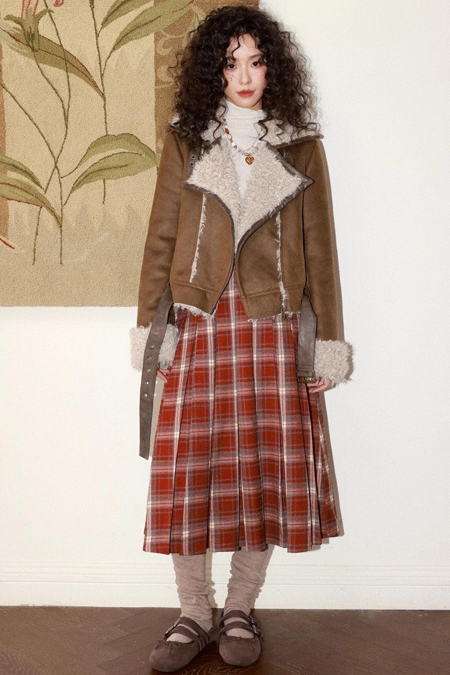 Warm Brown Suede Jacket