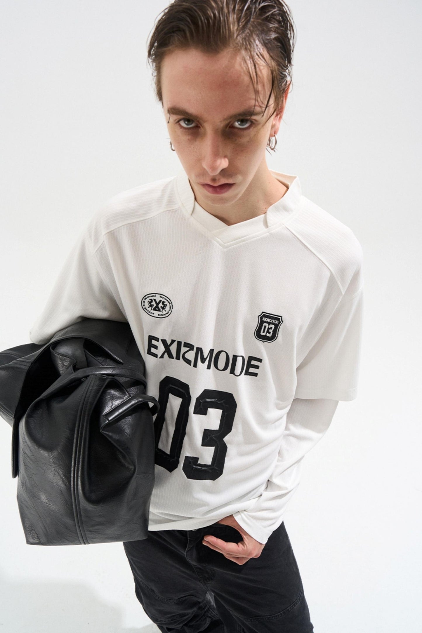 Striped Jersey Long Sleeve T-Shirt