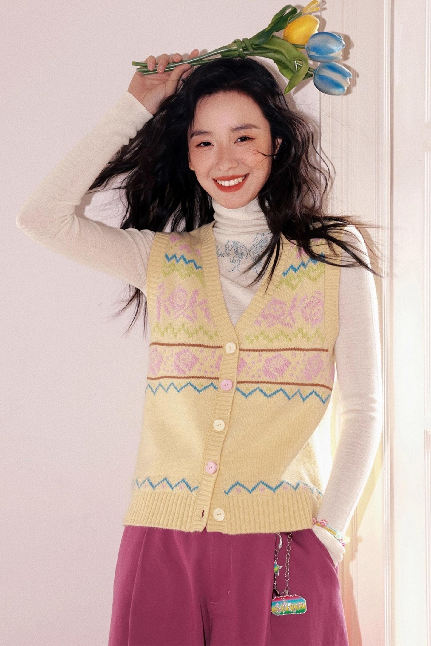 Butterfly Light Wool Sweater