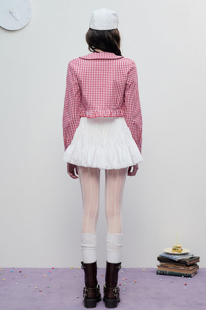 Check Relax Short Shirt