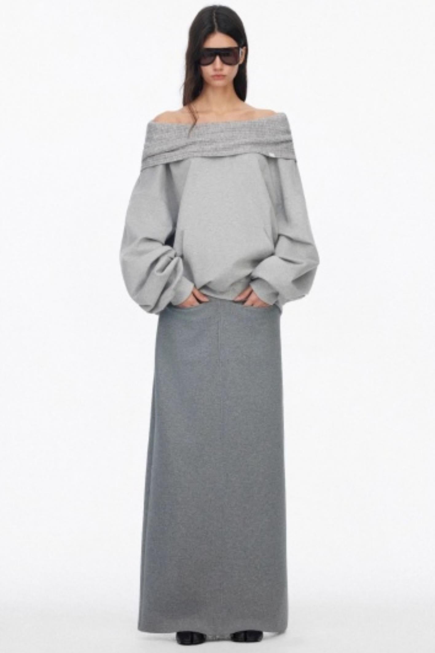 Versatile Slimming Straight Skirt