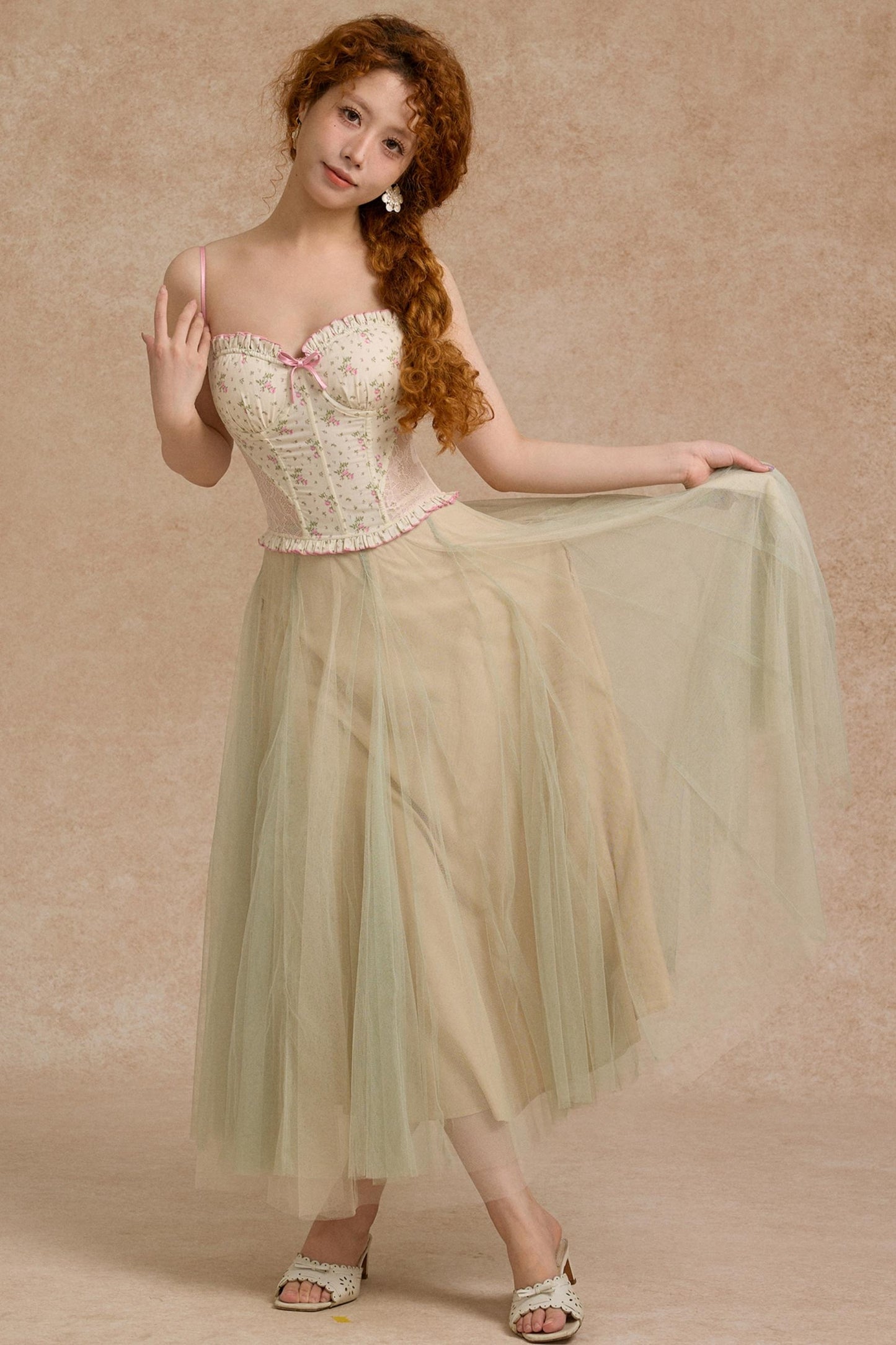 Romantic Pink Corset