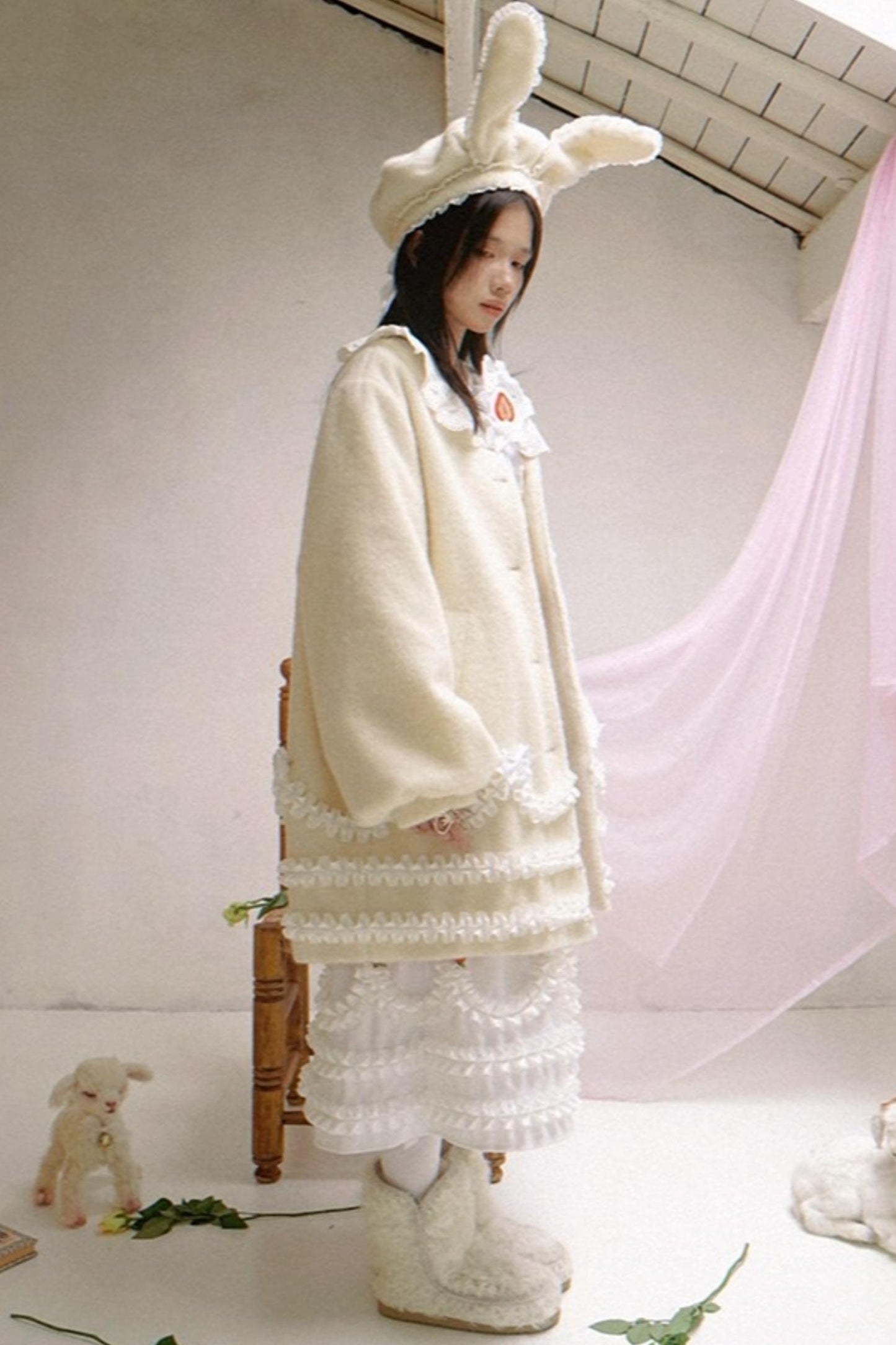 Happy Birthday Woolen Coat