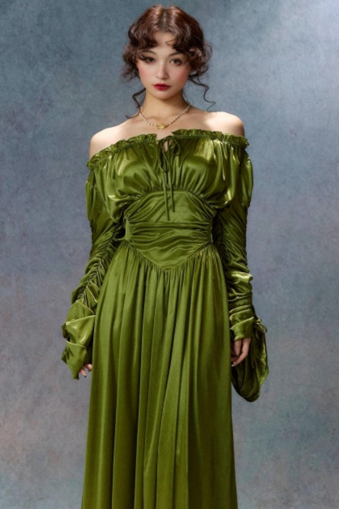 Lacemade Parthenon Satin Dress