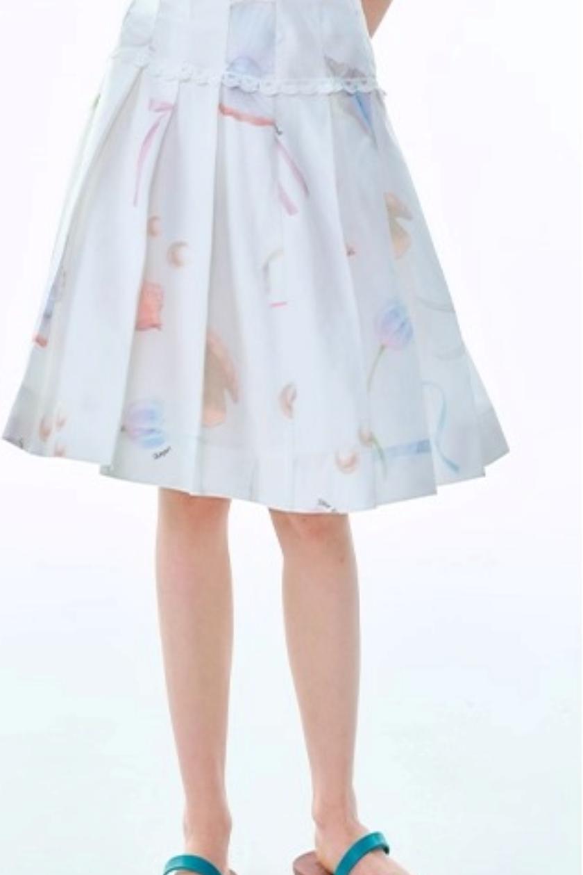 Starfish Pleated Skirt Set-Up