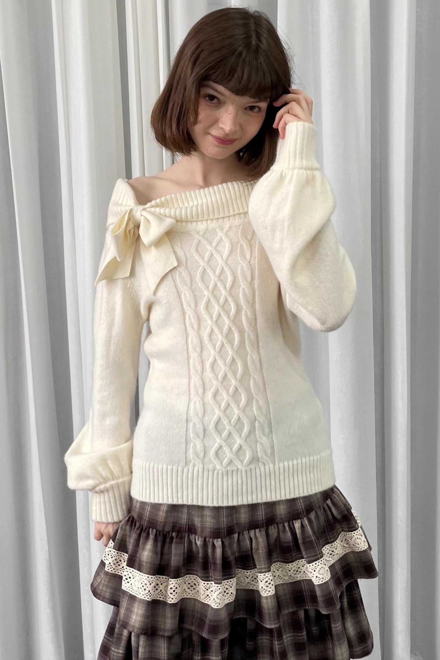 Versatile Lazy Sense Cable Sweater