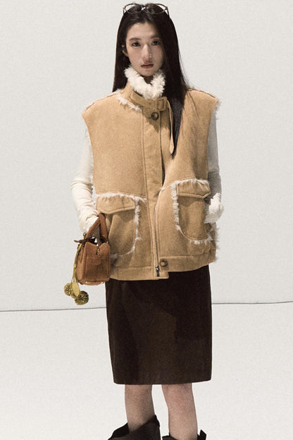 Wool Slim-Fit Lace Top