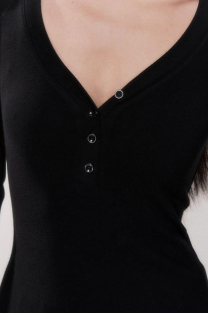 Knitted Waist-Cinching Top