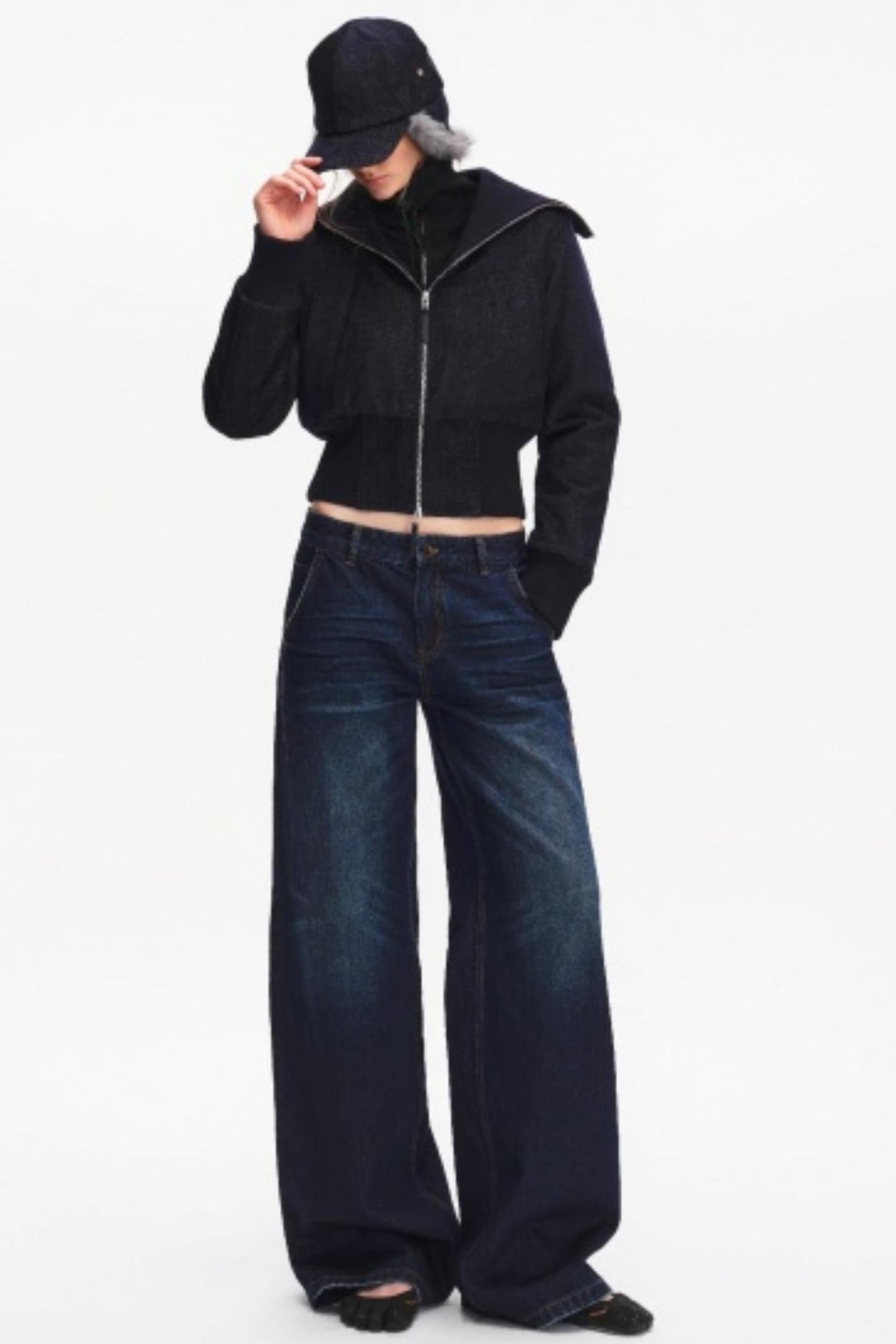 Furry Baseball Cap with Ear Protection