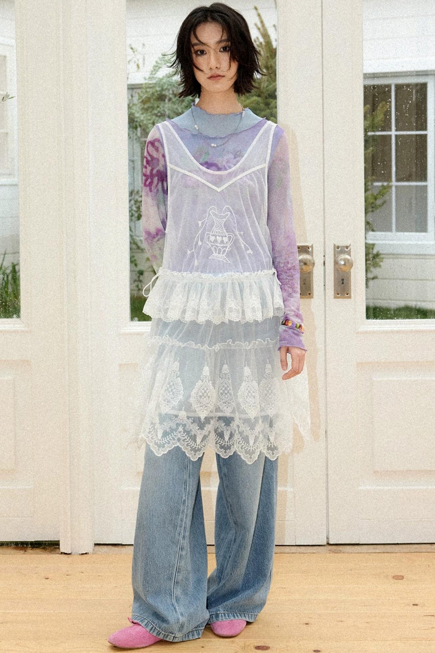 Tencel Hemp Wide-Leg Pants