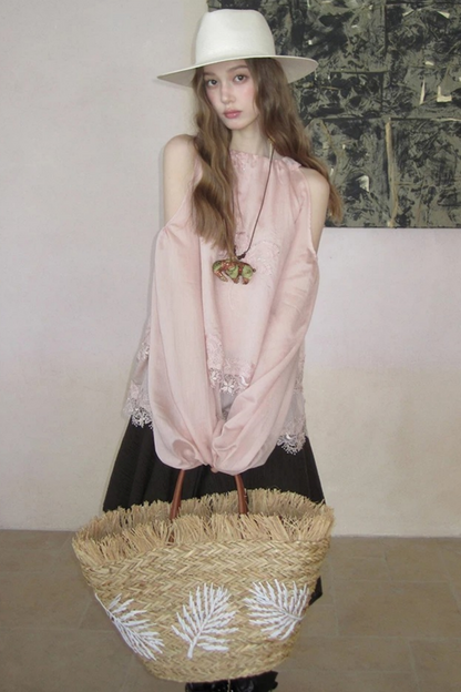 Frida Rose Lace Blouse