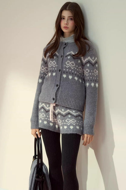 Sunset Knitted Jacket Set-Up