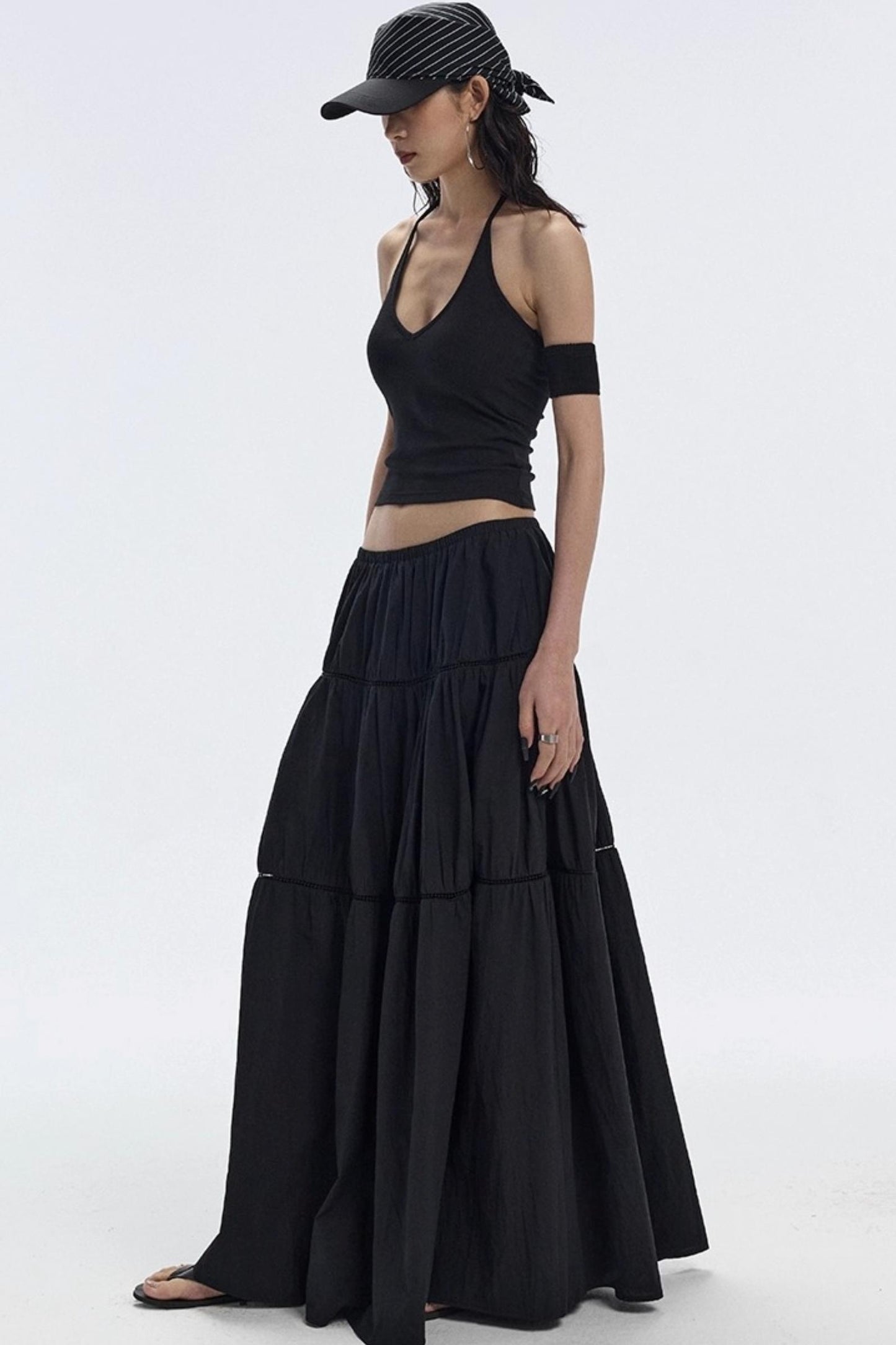 Deep Black Slim Vest