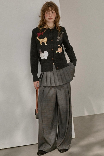 Sweet Kitten Knit Cardigan