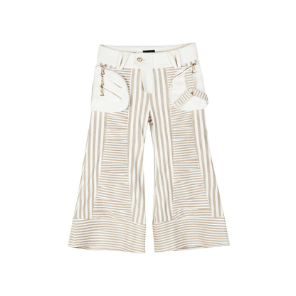 Dark Punk Cropped Pants