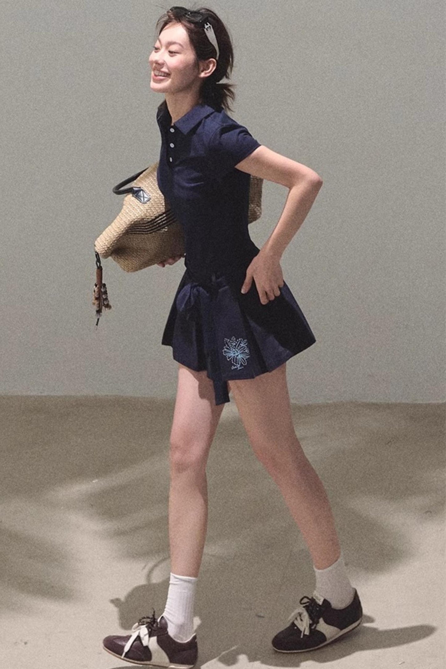 Cool Cotton Polo Dress