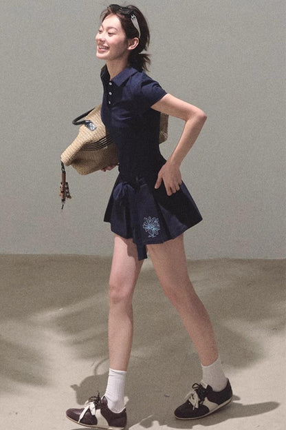 Cool Cotton Polo Dress