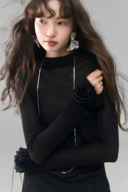 Original Island Rose Tencel Knit Top