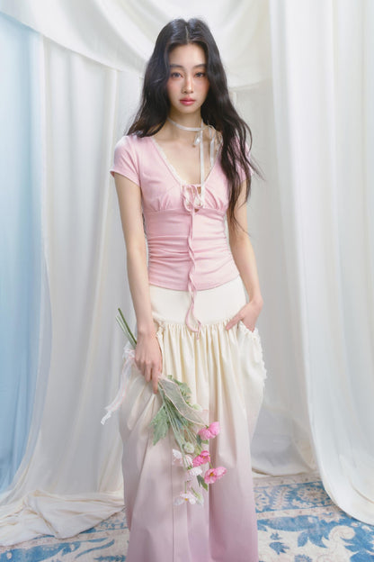 Peach Mint Desire Top