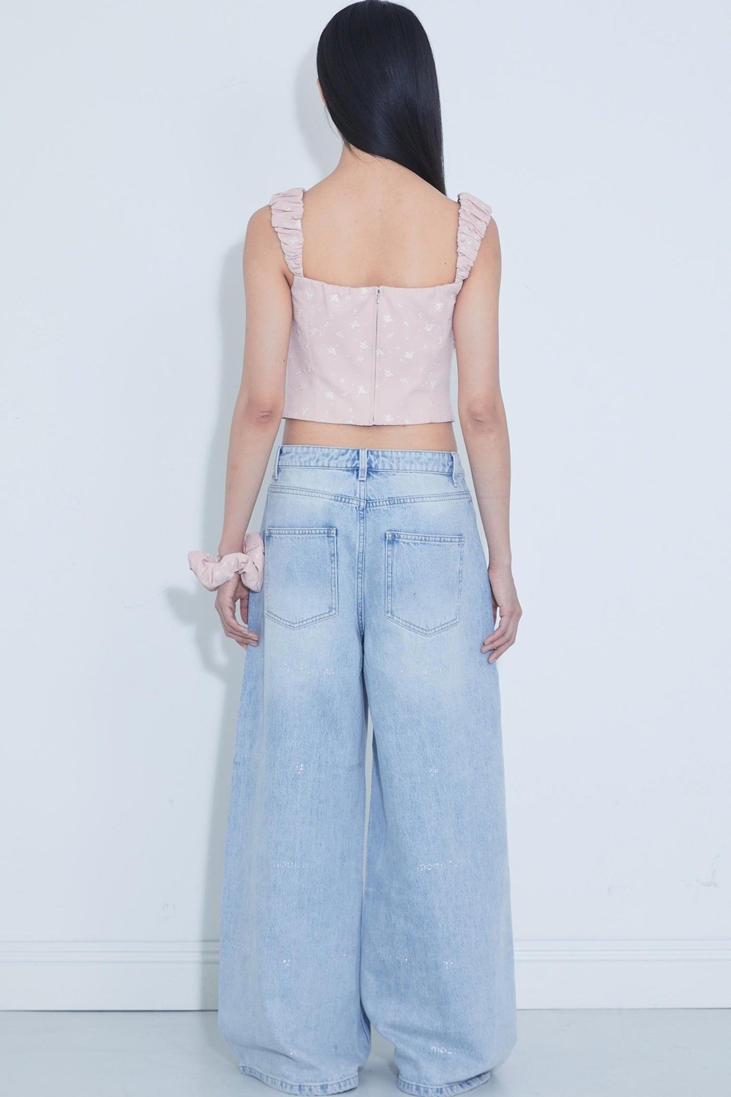 Rose Embossed Hair Band