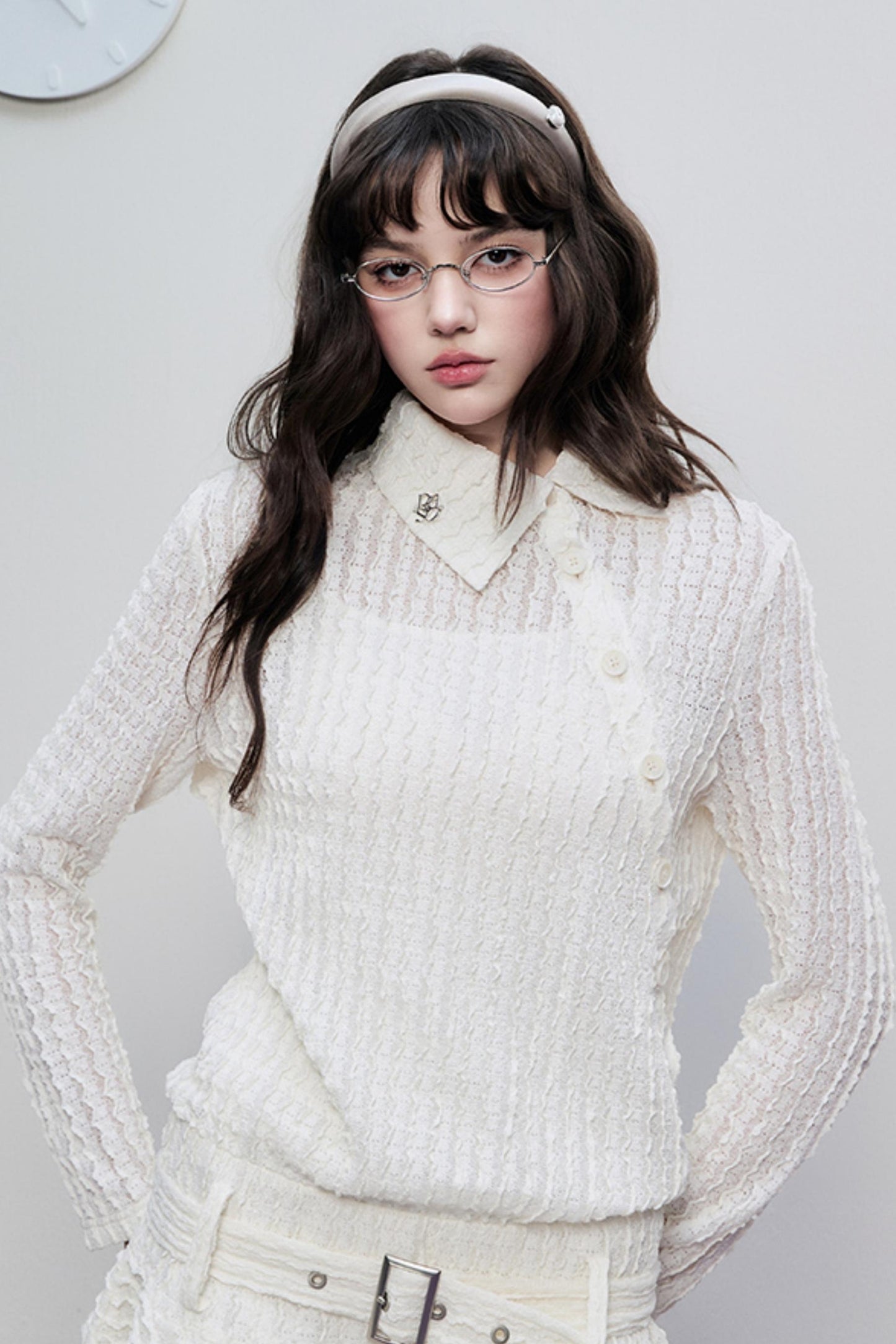 Hollow Lace Spring Halter Dress