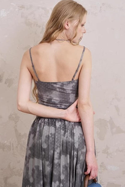 Polka Dot Maxi Dress