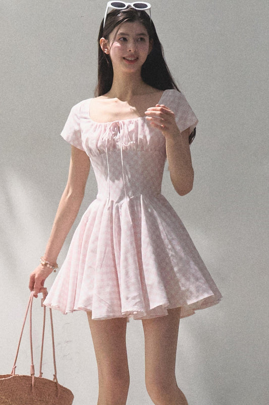 Tencel Bow Tie Dress