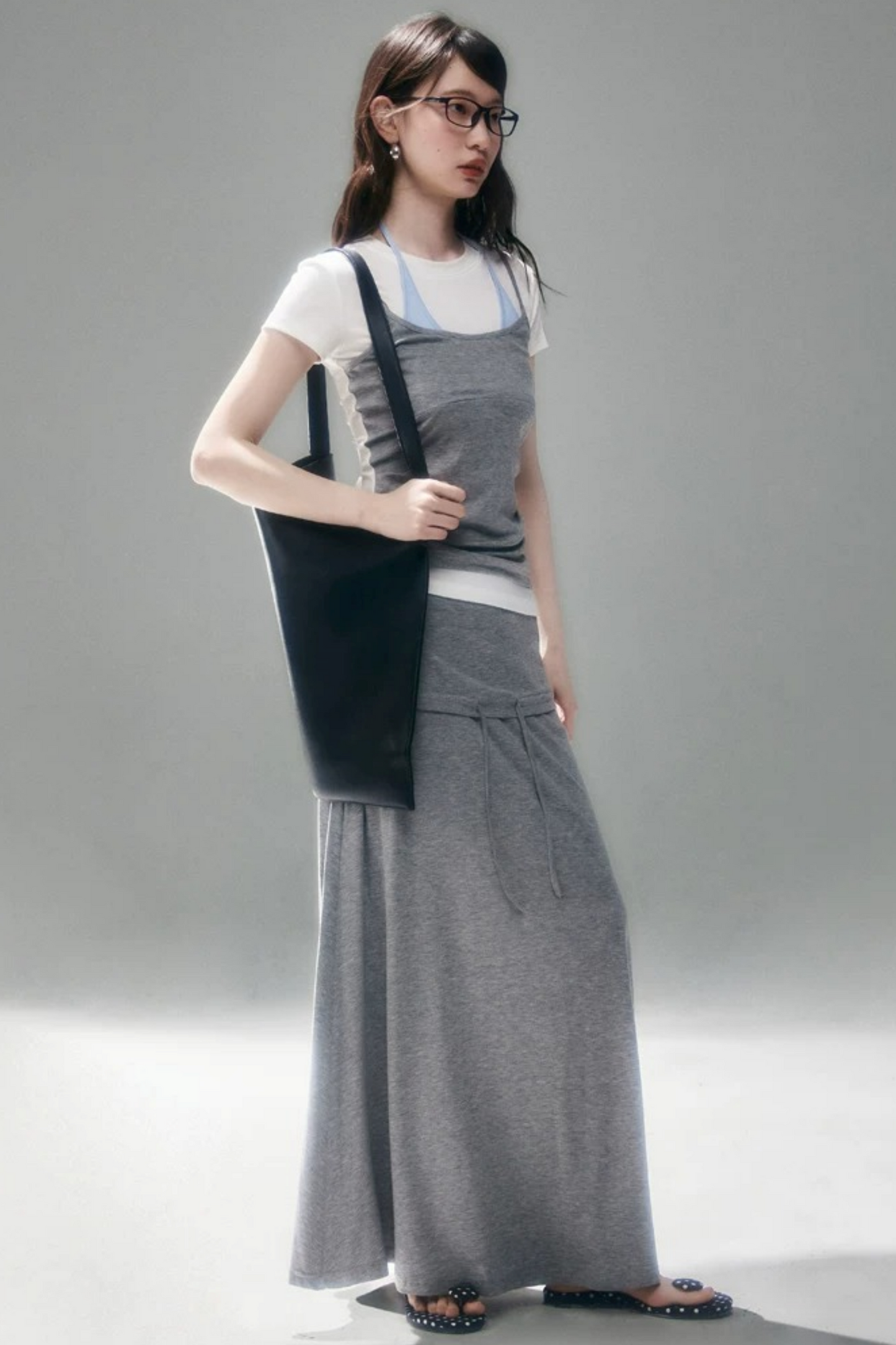 텐셀 레이어드 캐미솔 셋업